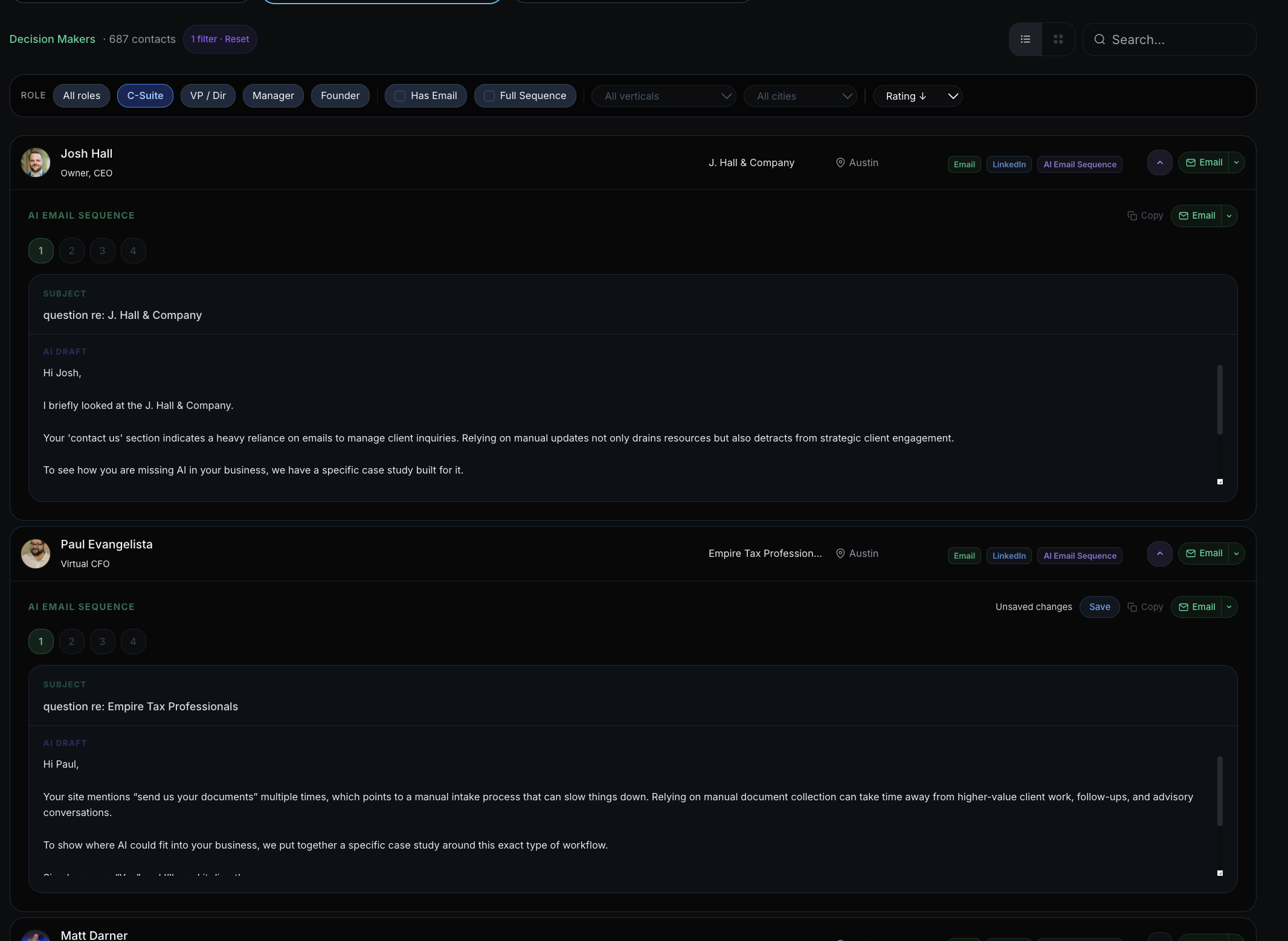 Email Follow-Ups preview